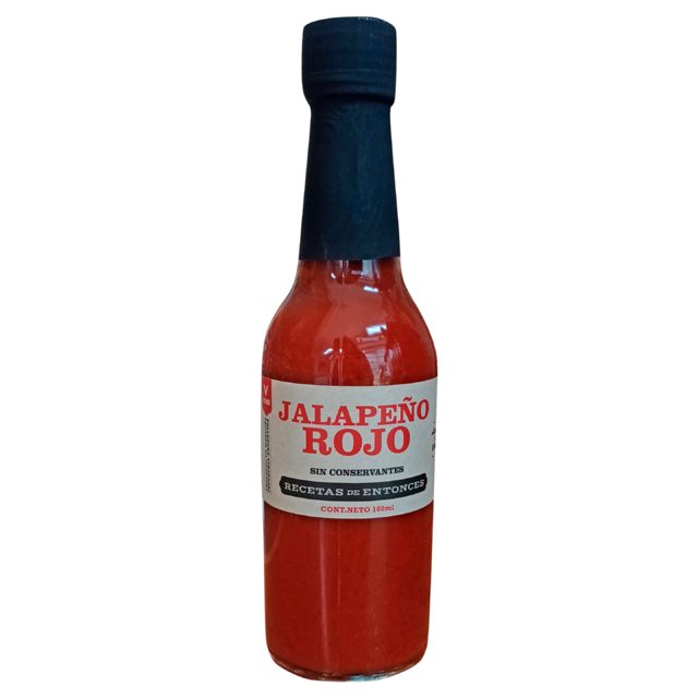 Salsa Jalapeño Rojo x 180ml