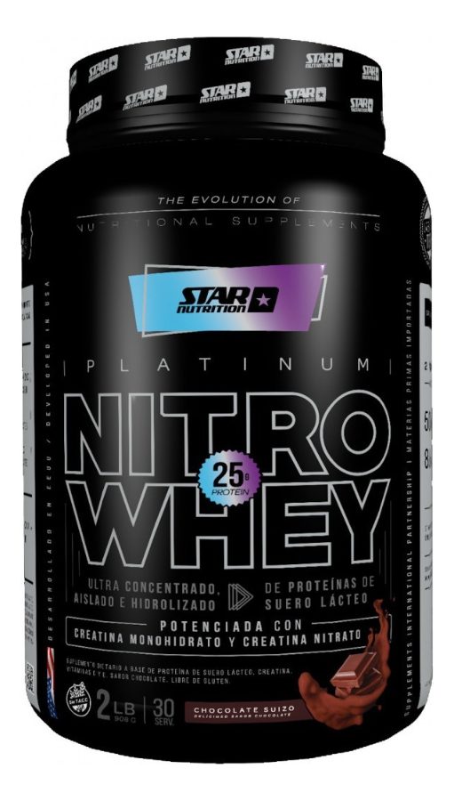 Proteina Nitro Whey Star Nutrition 2lb