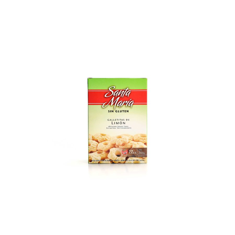 Galletitas Santa Maria Limon Caja x 200gr