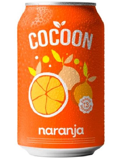 Gaseosa Pre y Probioticos Cocoon Naranja x 354ml