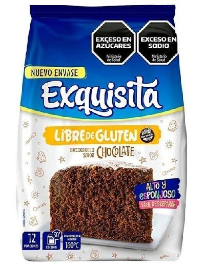 Premezcla de Bizcochuelo Chocolate Exquisita