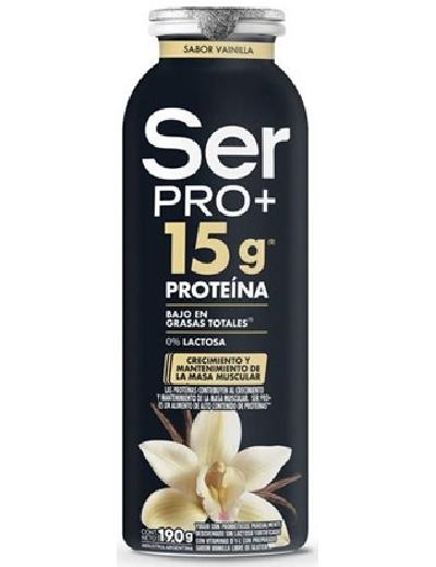 Yogurt Ser Protein Bat Vainilla Botella x 190 La Serenisima