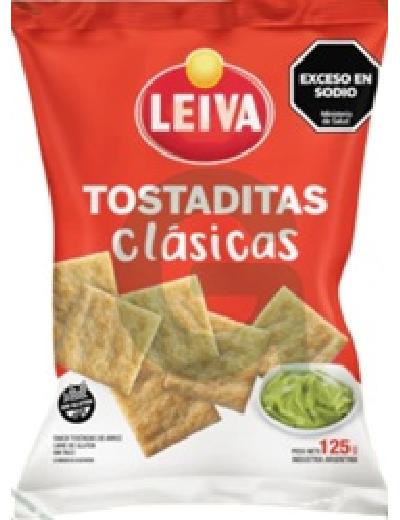 Tostaditas de Arroz Sin Tacc Leiva x 125gr
