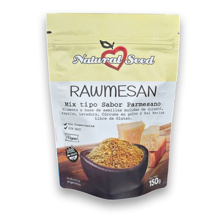 Rawmesan x 150g Natural Seed