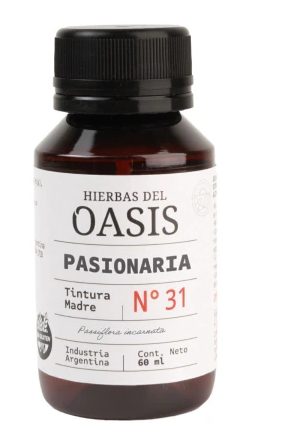 Gotas Tintura de Pasionaria x 60cc Oasis