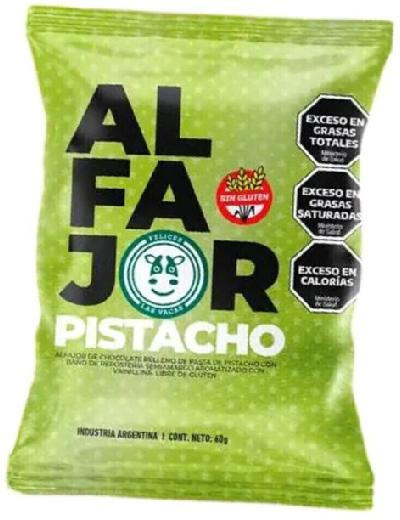 Alfajor de Pistachos Felices Las Vacas