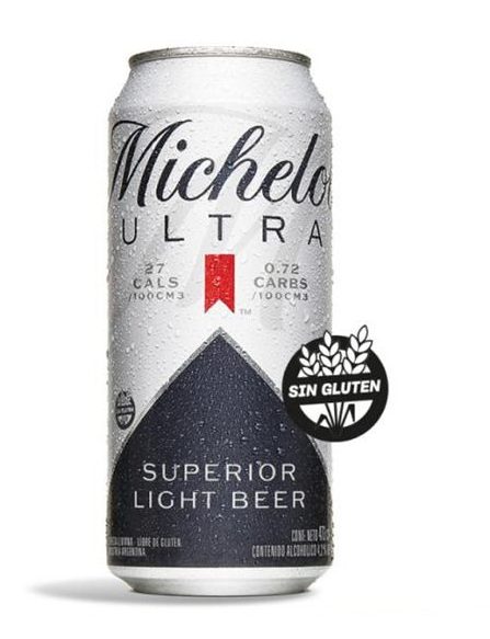 Lata de Cerveza Michelob Sin Gluten x 473cc