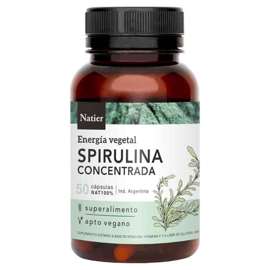Spirulina en Capsulas x 50 Natier