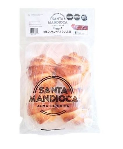Medialunas Sin Gluten Santa Mandioca