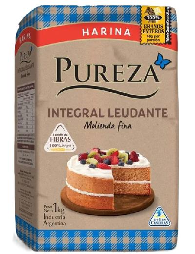 Harina Pureza Integral Leudante x 1 kilo