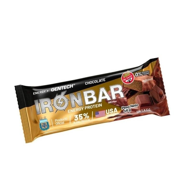 Barrita Iron Bar Proteica Chocolate Gentech
