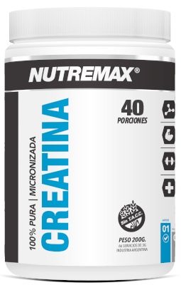 Creatina Micronizada Pura x 200gr Nutremax