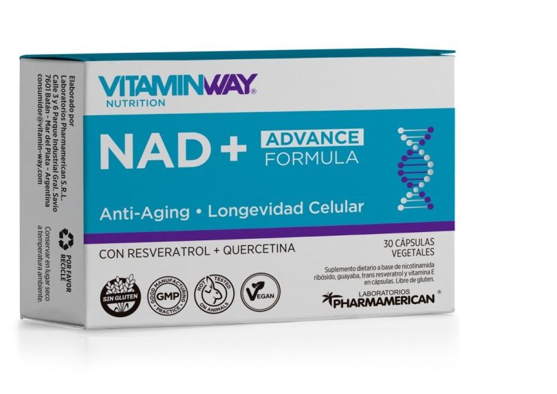 NAD x 30 capsulas Vitamin Way