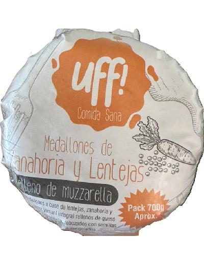 Burguer Zanahoria y Lentejas x 2 Unid. Uff