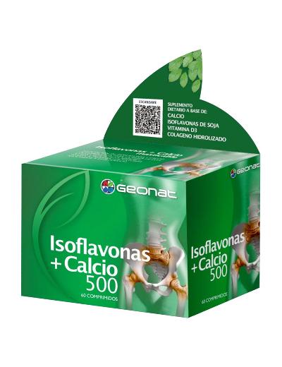 Isoflavonas + Calcio x 60 capsulas Geonat
