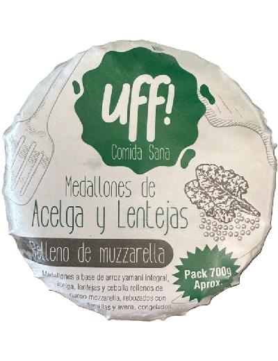 Burguer Acelga y Lentejas x 2 Unid. Uff