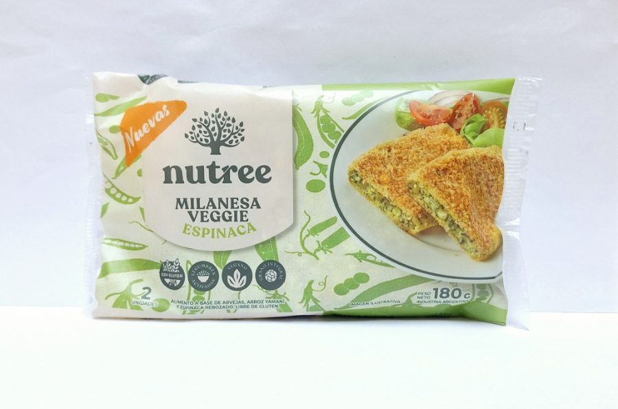 Milanesas Quinoa Espinaca x 2 unidades Nutree