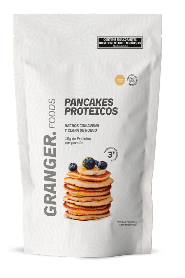 Pancakes Proteicos Vainilla x 400gr Granger