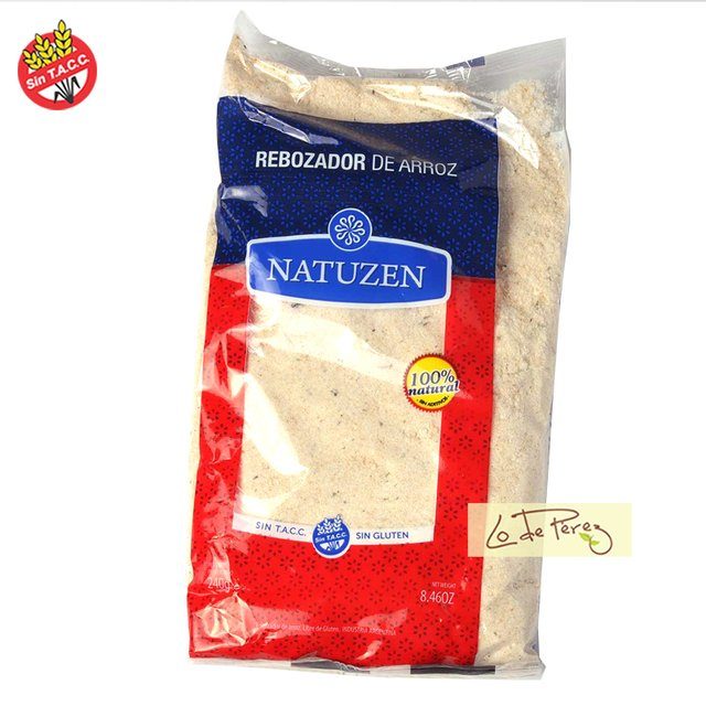 Rebozador Pan Rallado x 450gr Natuzen