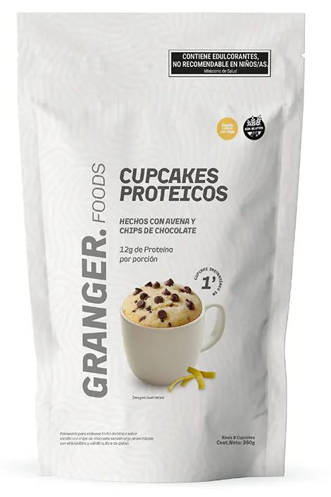 Cupcakes Proteicos x 360g Granger