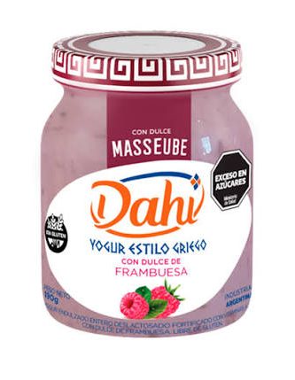 Yogurt Dahi Griego con Frambuesas x 200gr