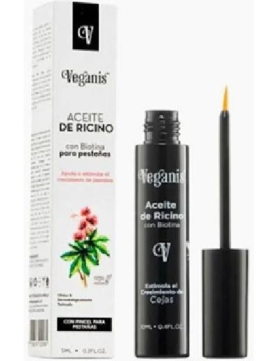 Aceite de Ricino para pestañas Veganis