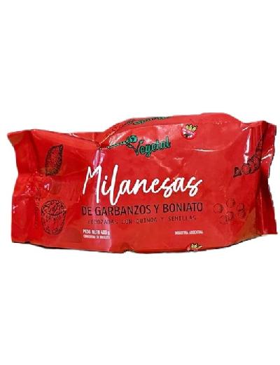 Milanesas de Garbanzo y Boniato Mundo Vegetal x 4u