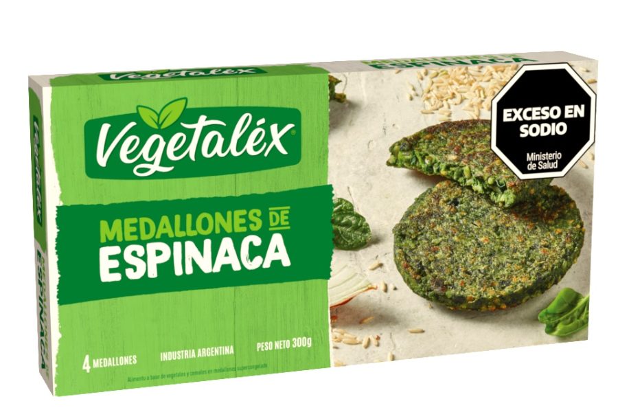 Medallones Vegetalex de Espinaca x 4U