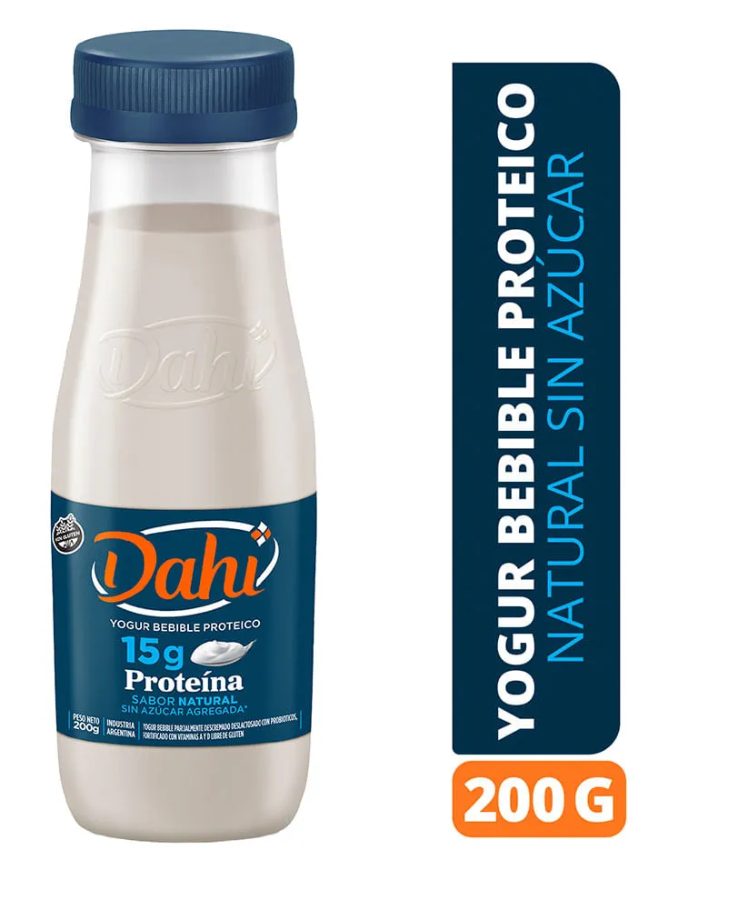 Yogurt Dahi Bebible Proteico sabor Natural x 200gr
