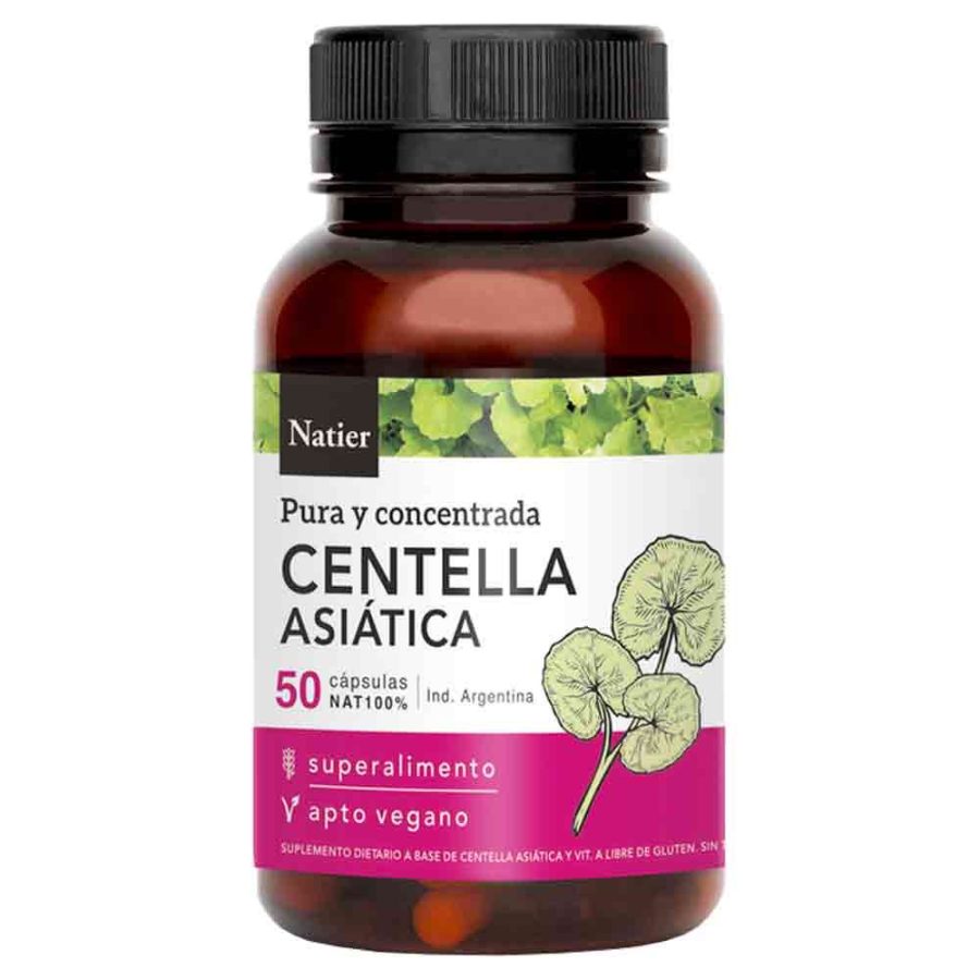 Centella Asiatica en Cápsulas x 50 Natier