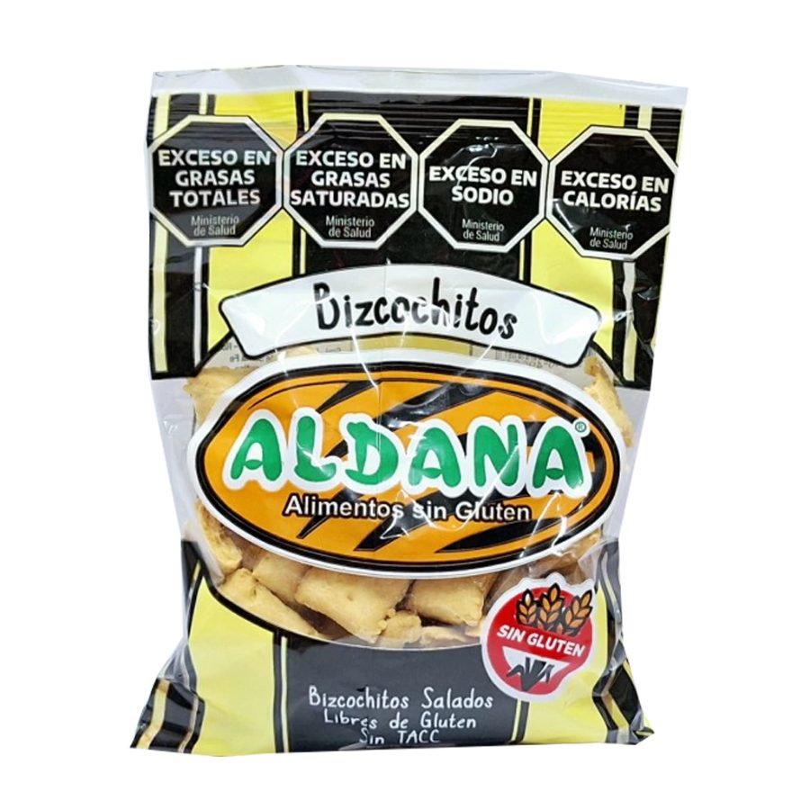 Galletitas Aldana Bizcochos Sin Tacc x 160gr