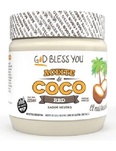 Aceite de Coco Neutro God Bless x 225ml