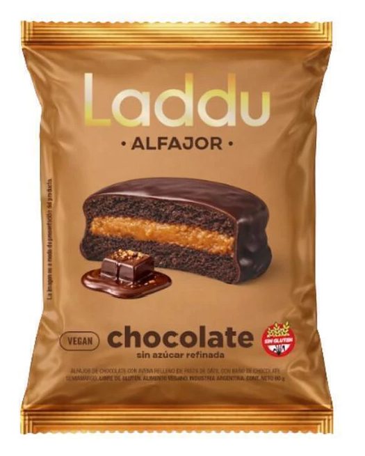Alfajor de Chocolate Laddu Bar Laddubar