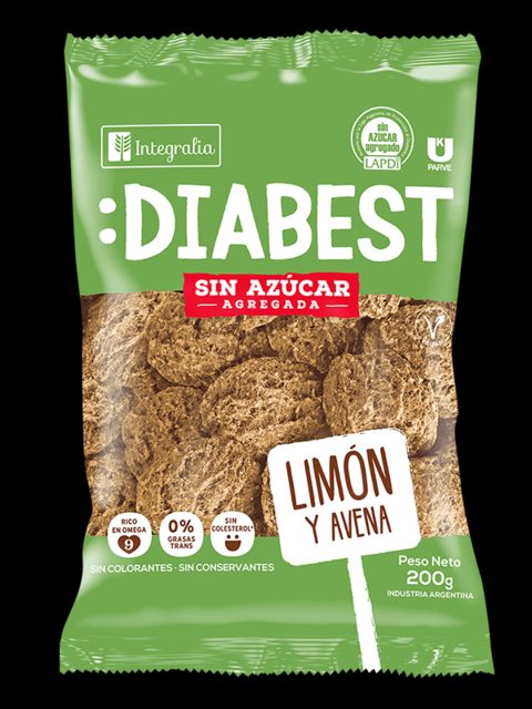 Galletitas Diabest de Limon