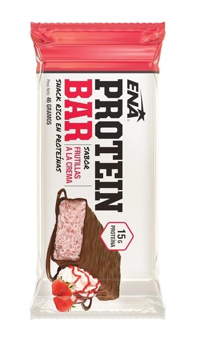 Barrita ENA Protein Frutilla x 46gr ENA