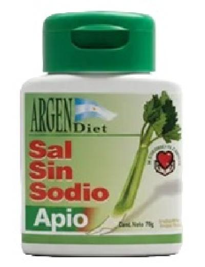 Sal Sin Sodio Apio x 70gr Argendiet