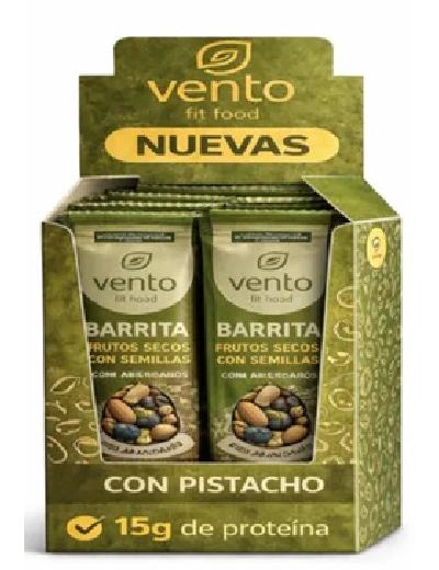 Barrita Proteica de Granola de Pistachos Vento
