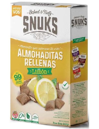 Almohaditas Snuks de Limon Sin Gluten x 240gr