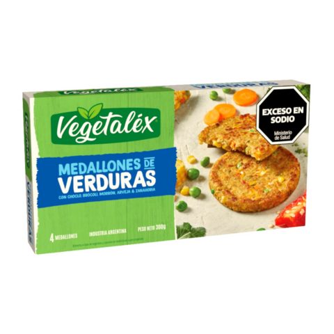 Medallones Vegetalex de Verduras x 4U