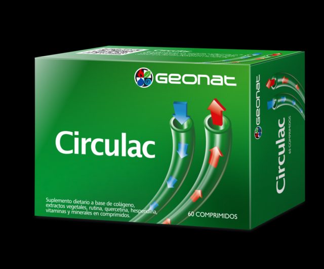 Circulac Circulatorio x Tableta Geonat