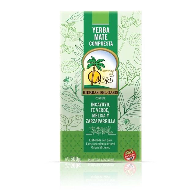 Yerba Compuesta Saludable x 500gr Oasis