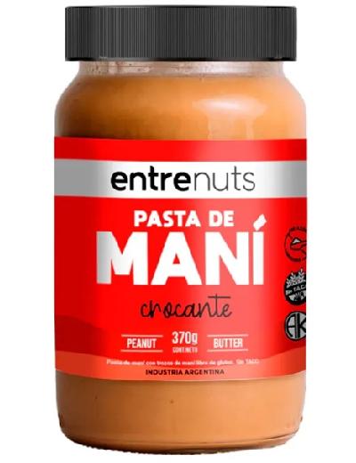 Mantequilla de Mani Crocante x 400gr Entre Nuts
