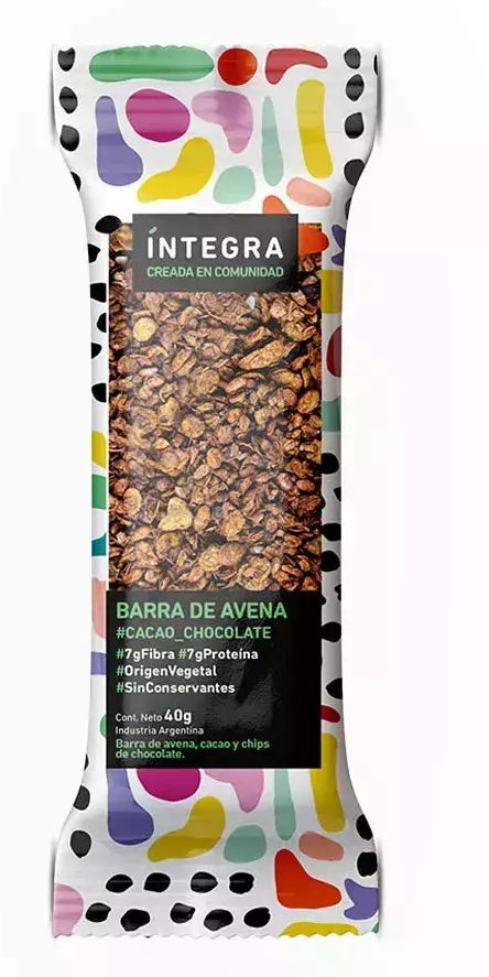 Barrita Integra Cacao y Chocolate