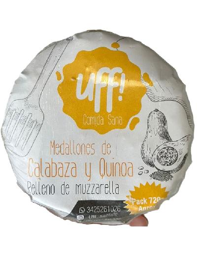 Burguer Calabaza y Quinoa x 2 Unid. Uff