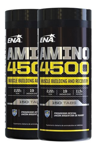 Amino 4500 x 150cap ENA (Complejo Aminoacidos)