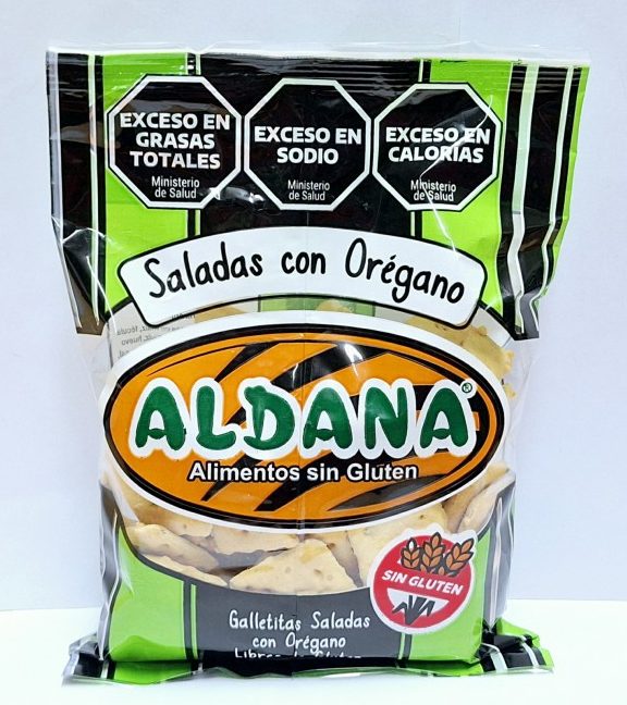 Galletitas Aldana Oregano Sin Tacc x 160gr