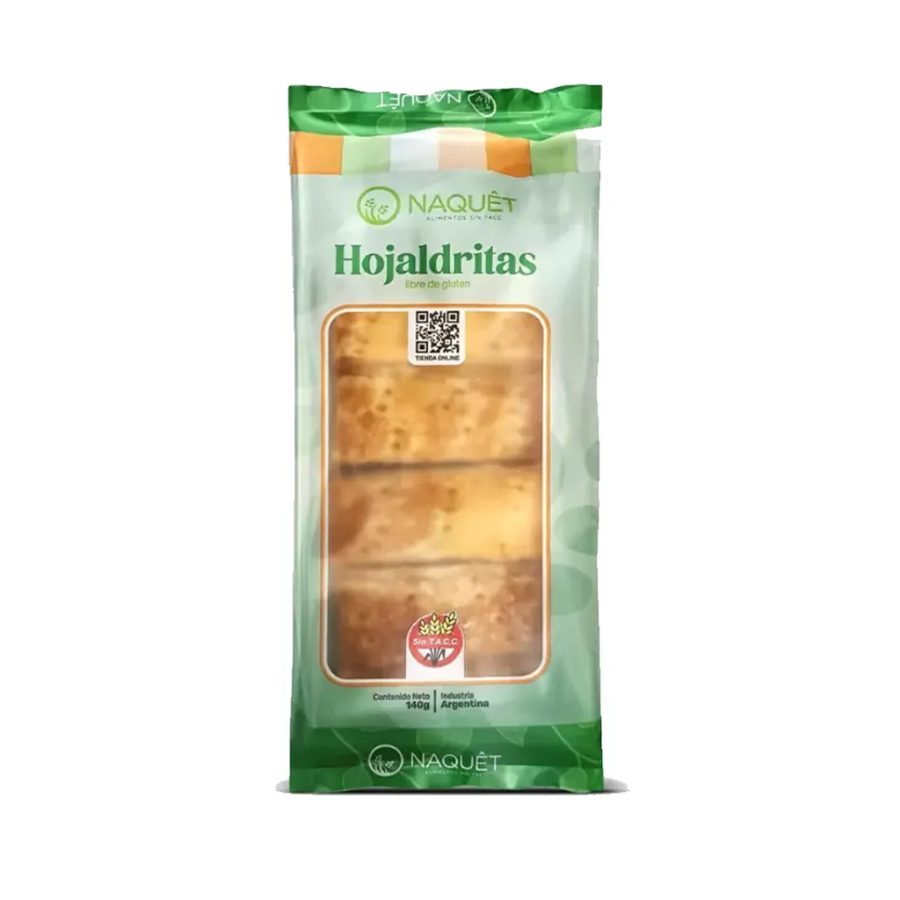 Hojaldritas Hojaldre Naquet Sin Tacc x 160gr