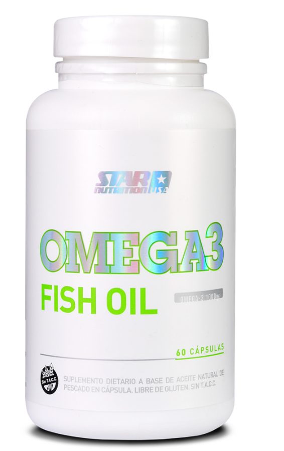 Aceite Pescado Omega 3 Fish Oil x 60 cap Star Nutrition