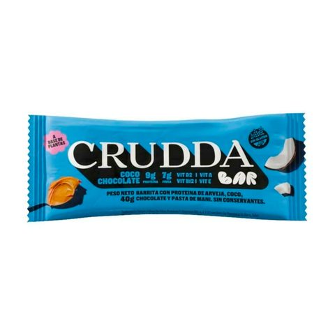 Barrita Crudda de Chocolate y Coco