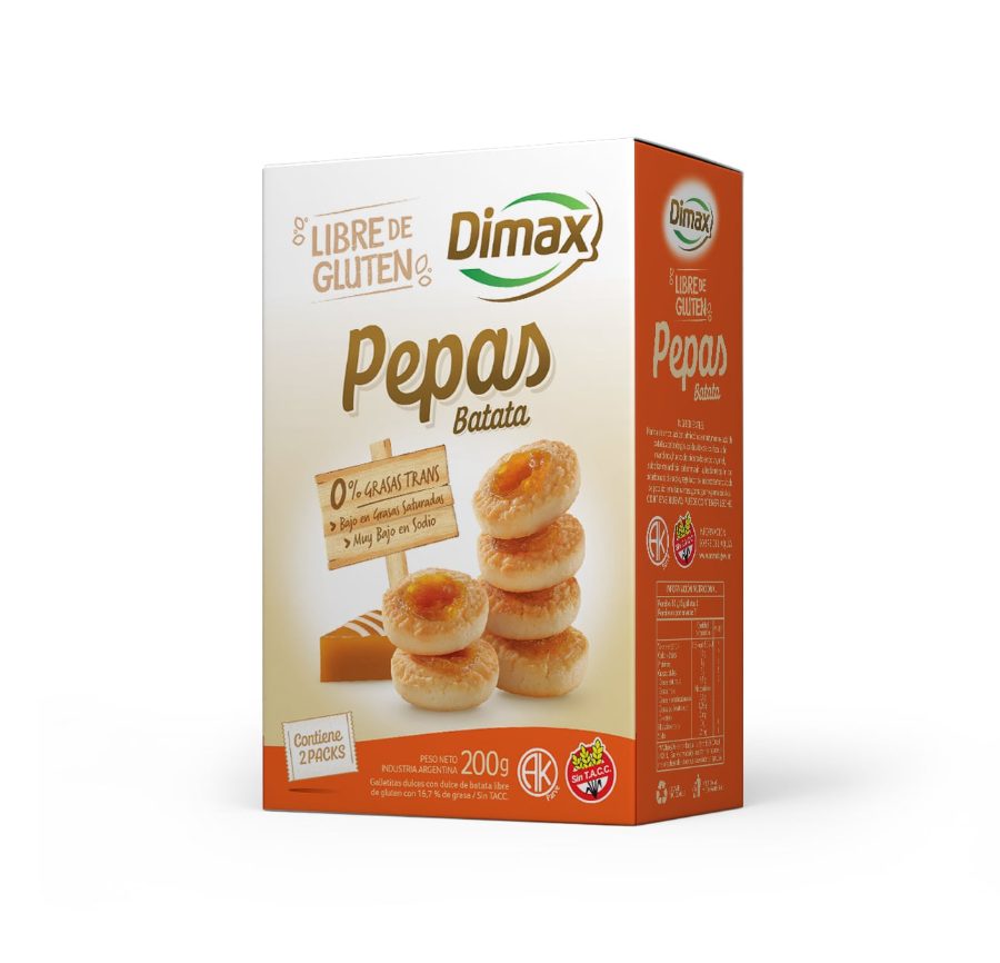 Pepas Batata Sin Gluten Dimax